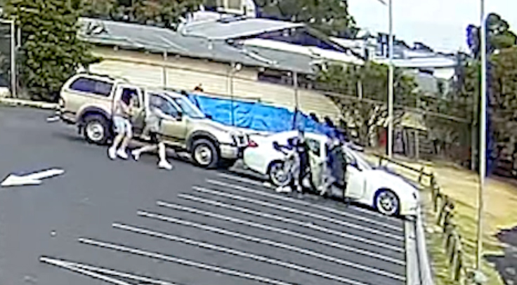 Article image for Footage has been released of road rage and shooting in Fawkner